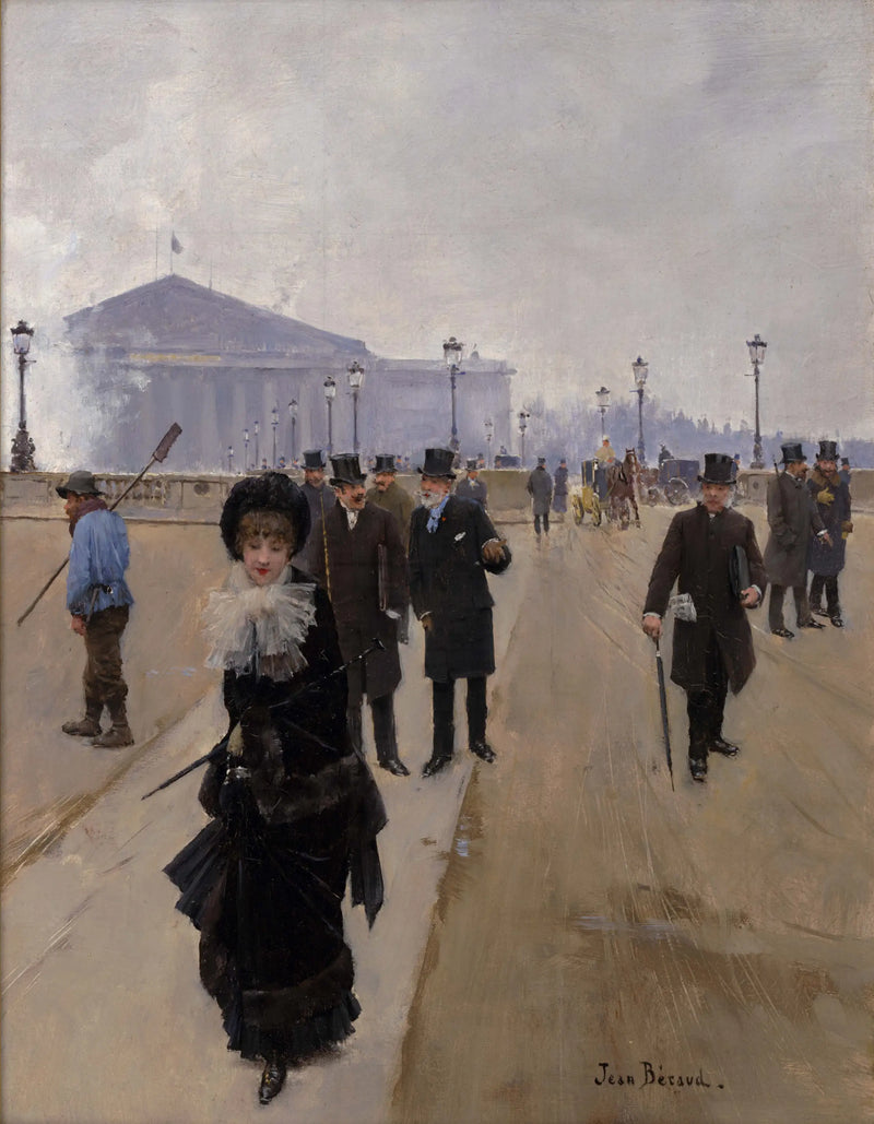 Scena z placu Koncordia - Jean Béraud