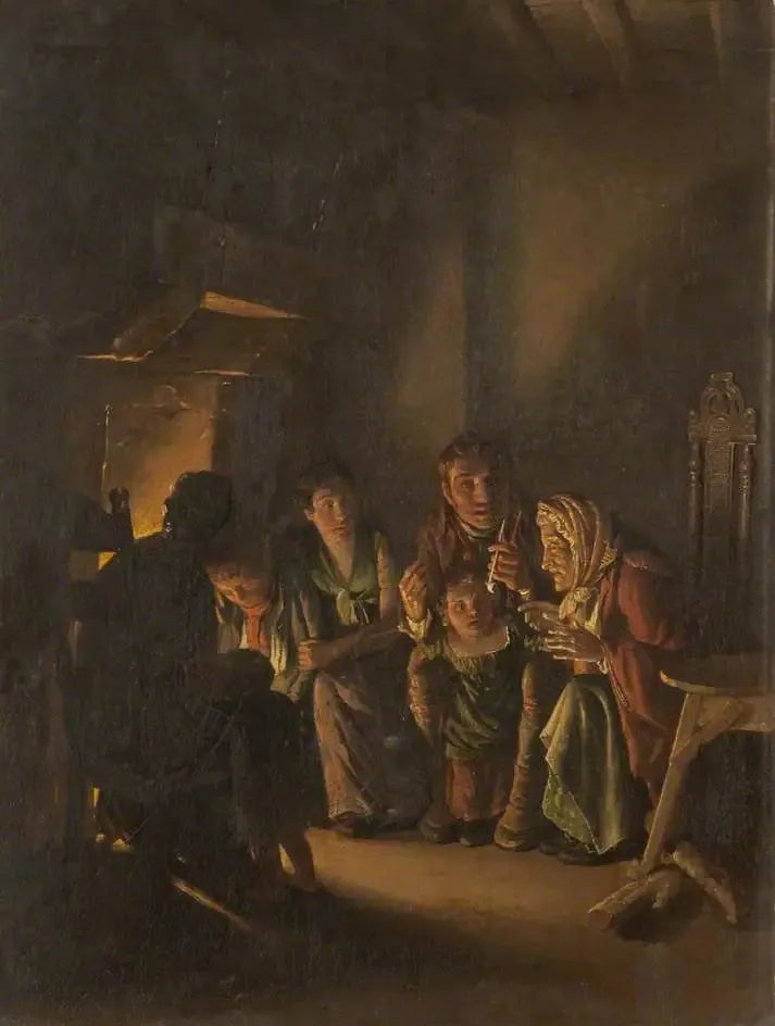 Scena domowa - David Teniers Młodszy