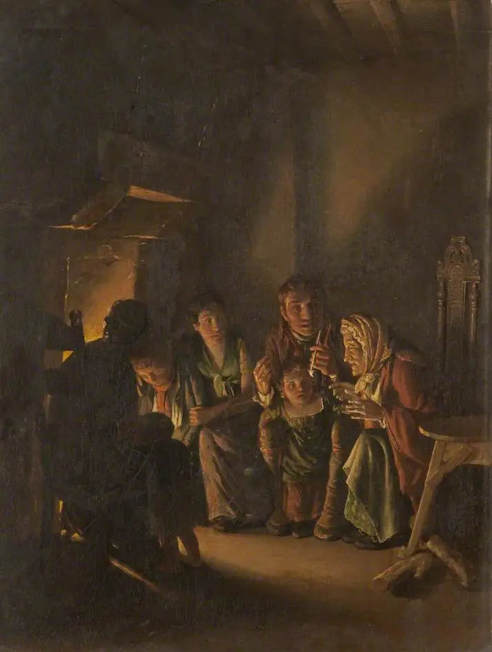 Scena domowa - David Teniers Młodszy