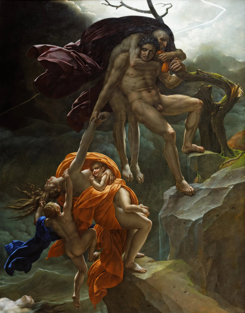 Scena potopu - Anne-Louis Girodet
