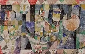 Scena portowa - Paul Klee