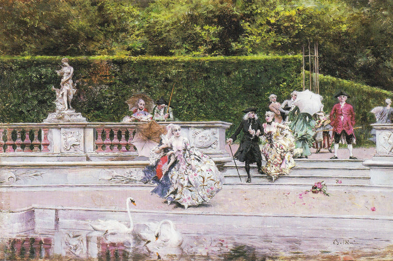 Scena towarzyska - Giovanni Boldini
