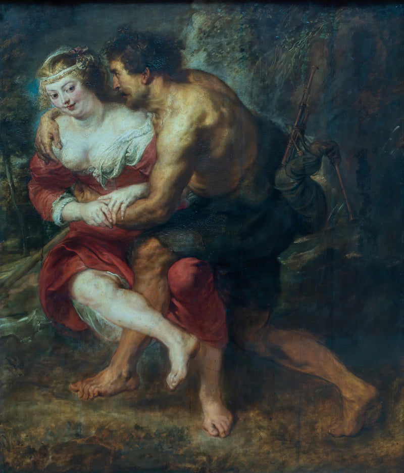 Scena pasterska (Korydon i Silvia) - Peter Paul Rubens