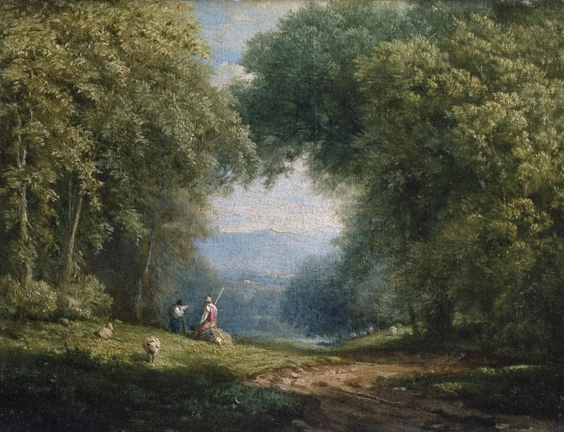 Scena pasterska - George Inness