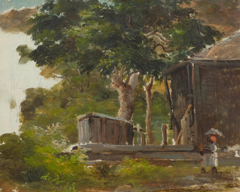 Scena wiejska - Camille Pissarro