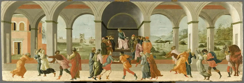 Sceny z historii Wirginii - Filippino Lippi