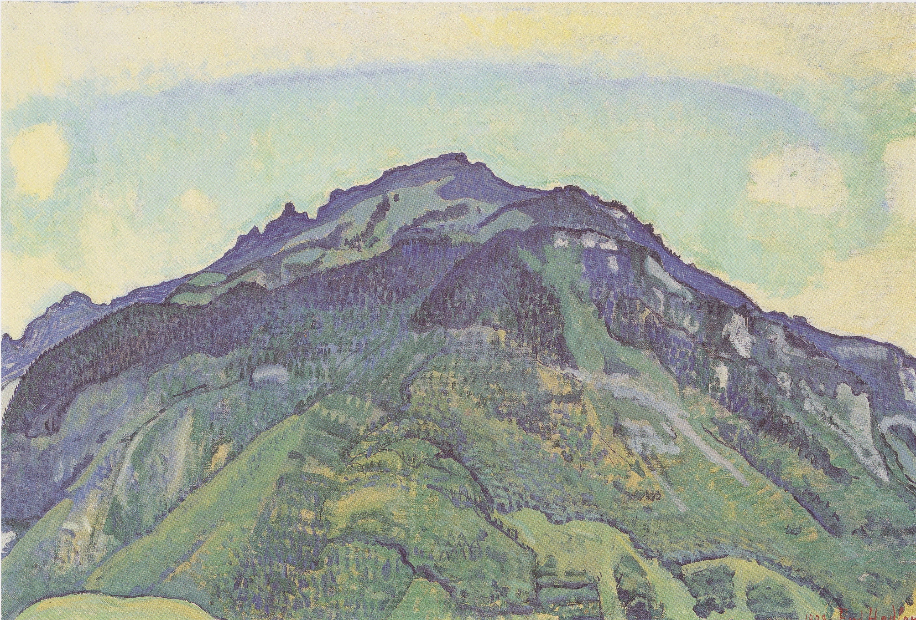 Q117599098 - Ferdinand Hodler - Alpha Reproduction