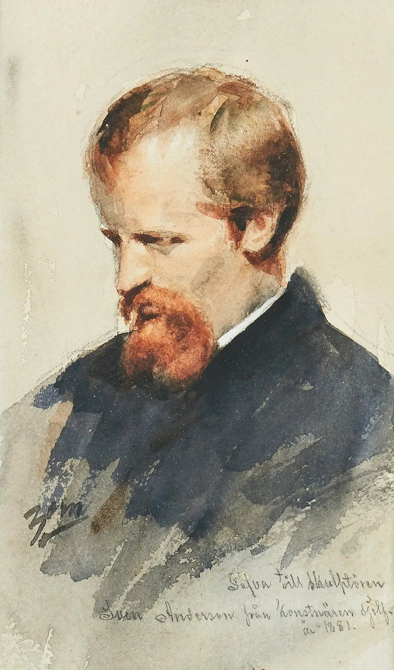 Rzeźbiarz Sven Andersson - Anders Zorn