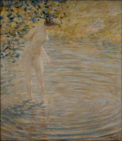 Kąpać się w strumieniu - Robert Lewis Reid