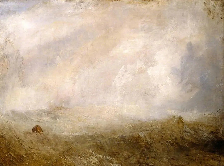 Morski krajobraz z boją - J. M. W. Turner