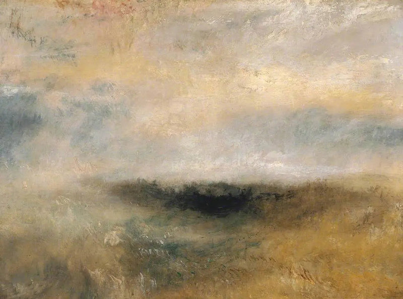 Morski krajobraz z nadchodzącą burzą - J. M. W. Turner