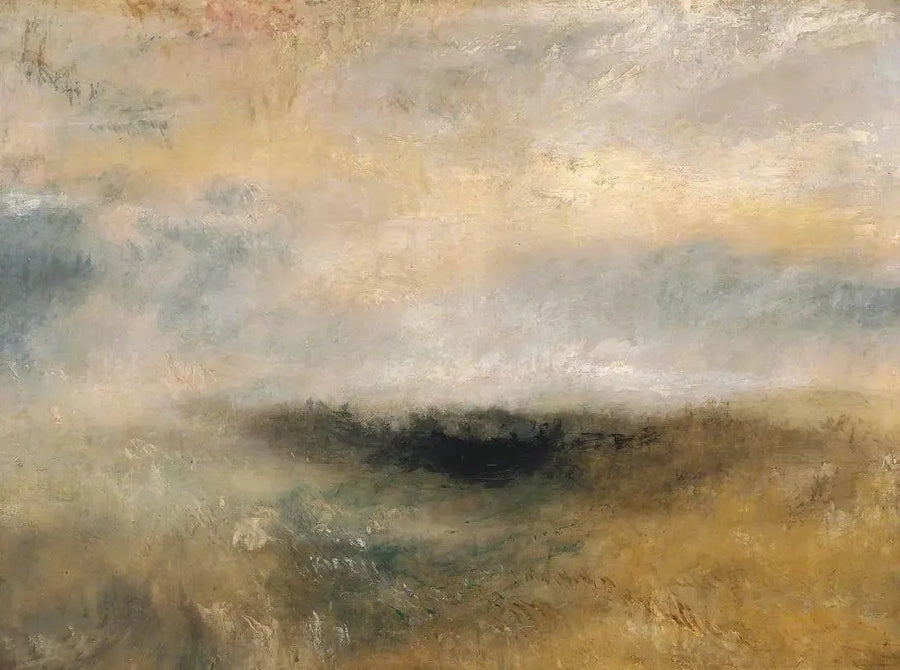 Morski krajobraz z nadchodzącą burzą - J. M. W. Turner