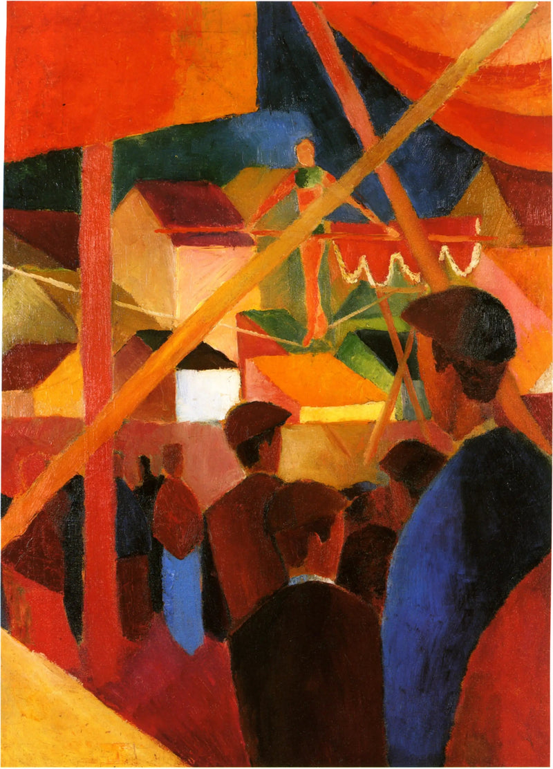 Akrobata na linie - August Macke