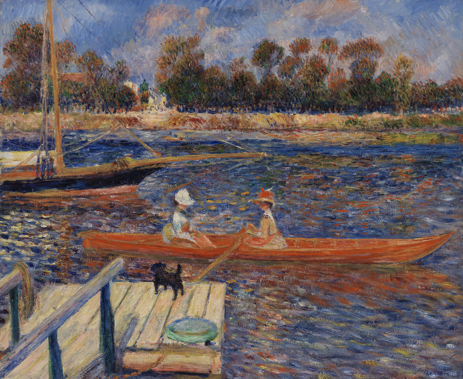 Sekwana w Argenteuil (Sekwana w Argenteuil) - Pierre-Auguste Renoir