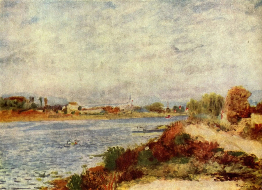 Sekwana w Argenteuil - Pierre-Auguste Renoir