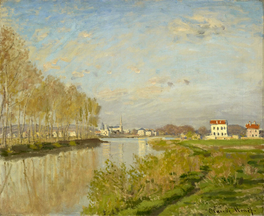 Sekwana w Argenteuil W198 - Claude Monet