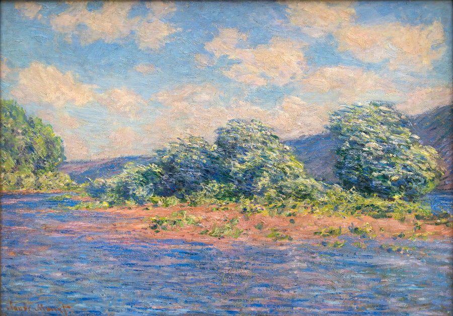 Sekwana w Port-Villez W1263 - Claude Monet