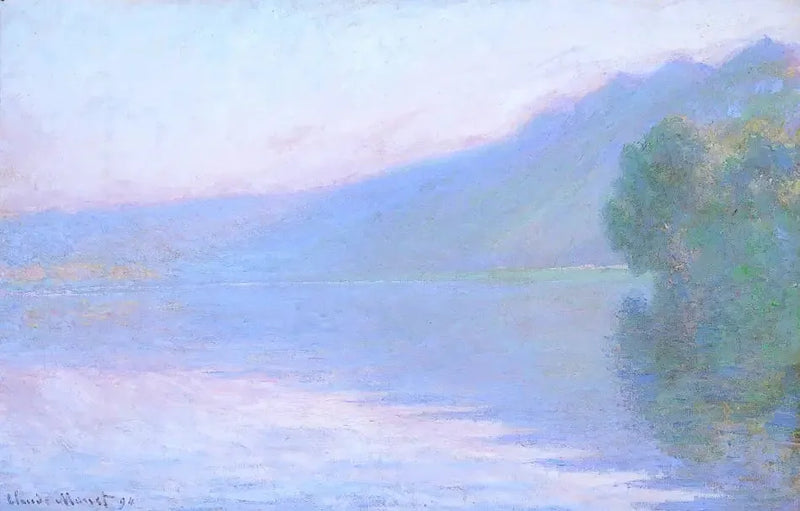 Sekwana w Port-Villez W1370 - Claude Monet