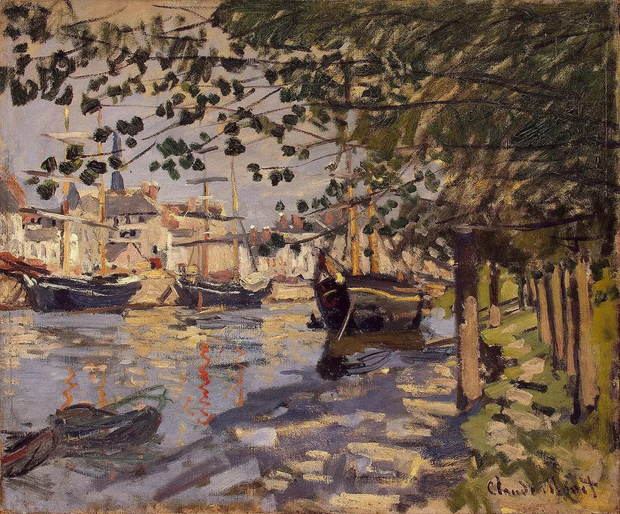 Sekwana w Rouen W211 - Claude Monet