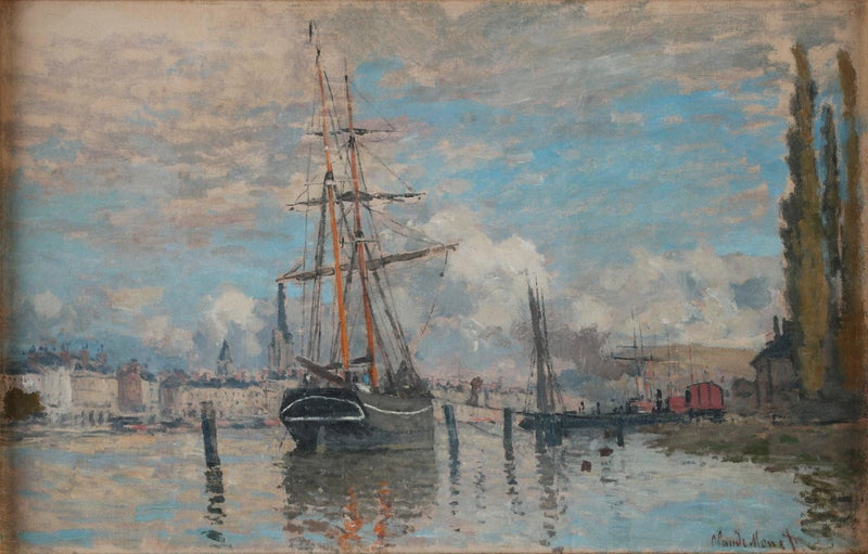 Sekwana w Rouen W218 - Claude Monet