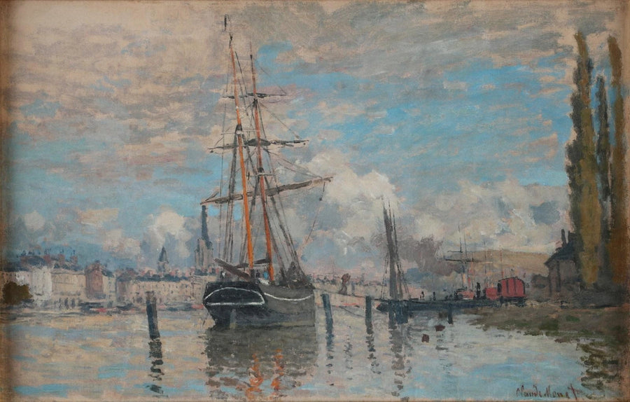 Sekwana w Rouen W218 - Claude Monet