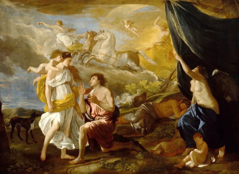 Selene i Endymion - Nicolas Poussin