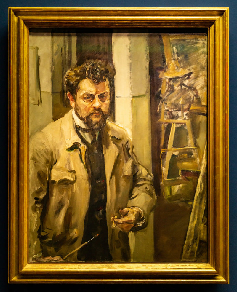 Autoportret w studio - Max Slevogt