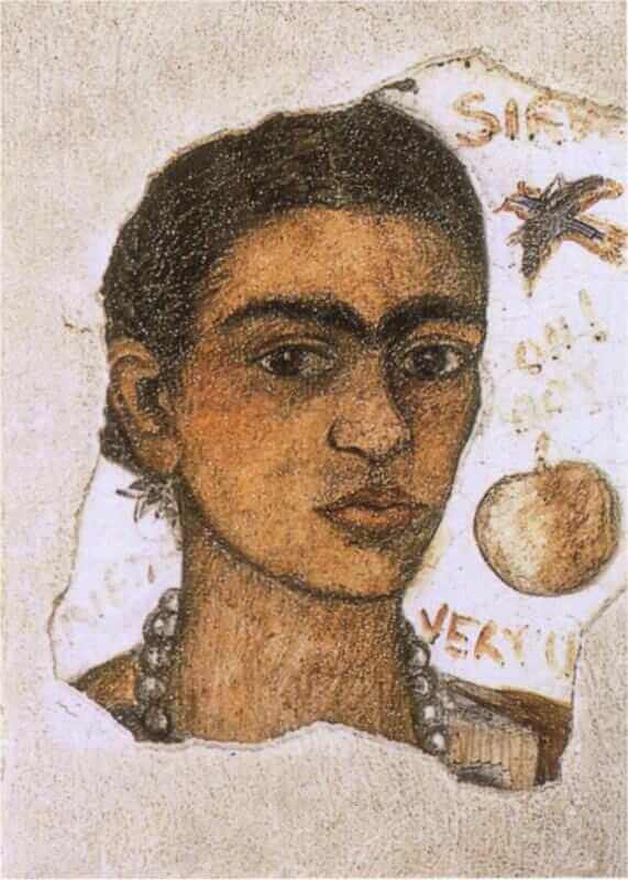 Autoportrait — Très laide - Frida Kahlo