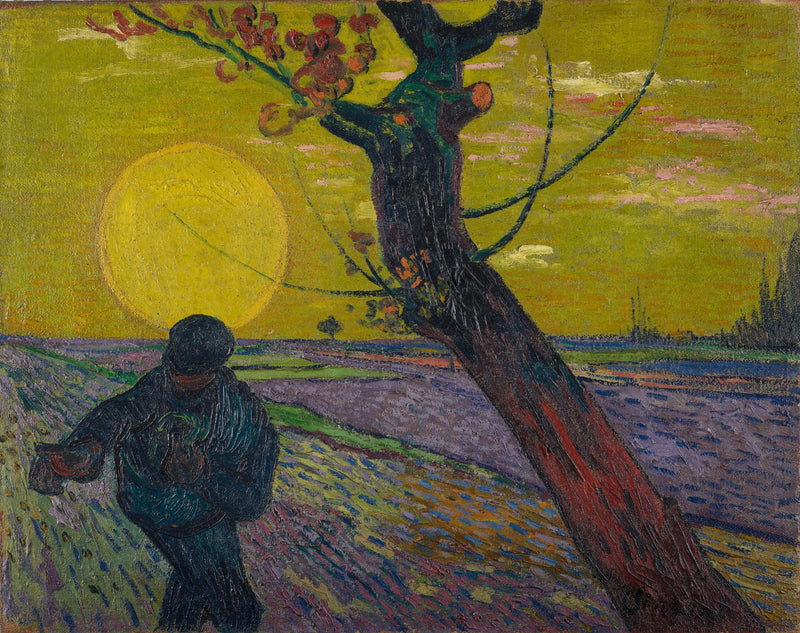 Siewca w zachodzącym słońcu - Vincent van Gogh