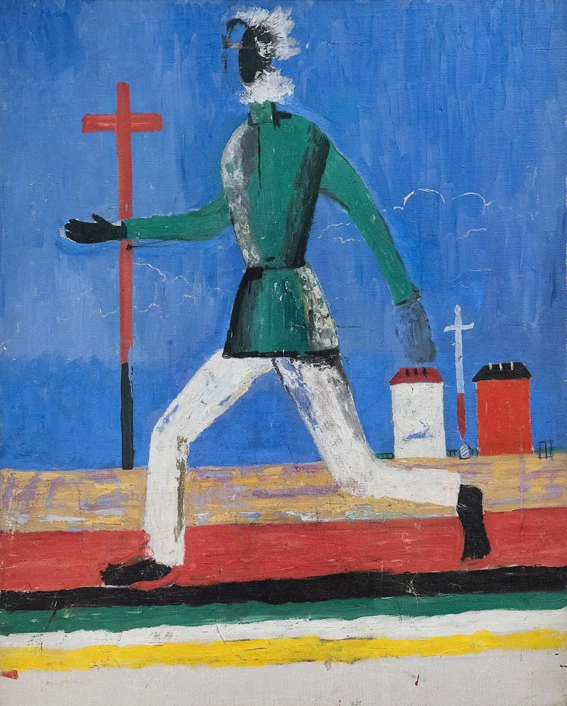 Wrażenie niebezpieczeństwa - Kazimir Malevich