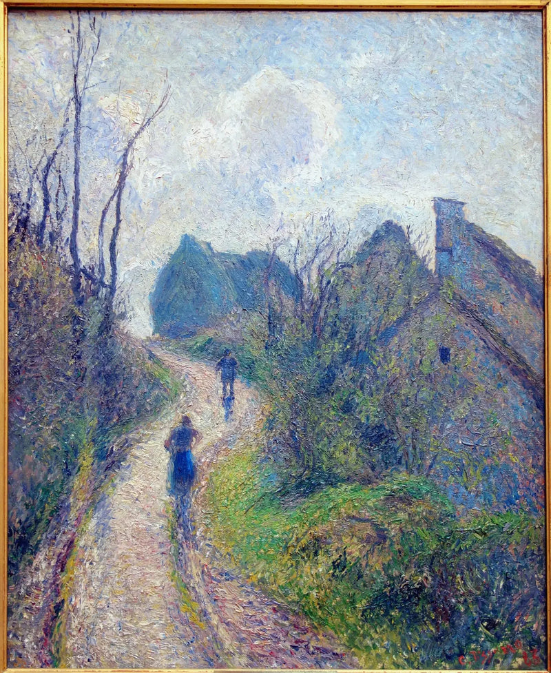 Ścieżka Ravinière w Osny - Camille Pissarro