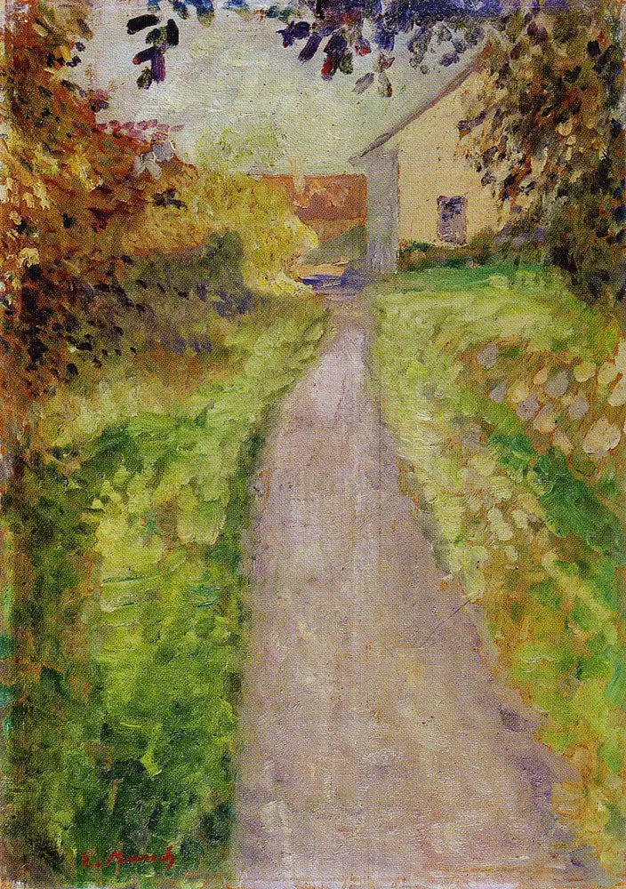 Ścieżka ogrodowa - Edvard Munch