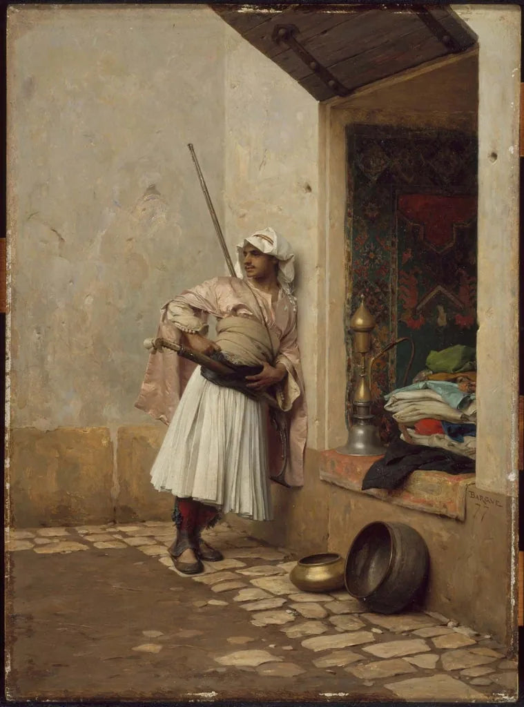 Sentinelle turque - Charles Bargue