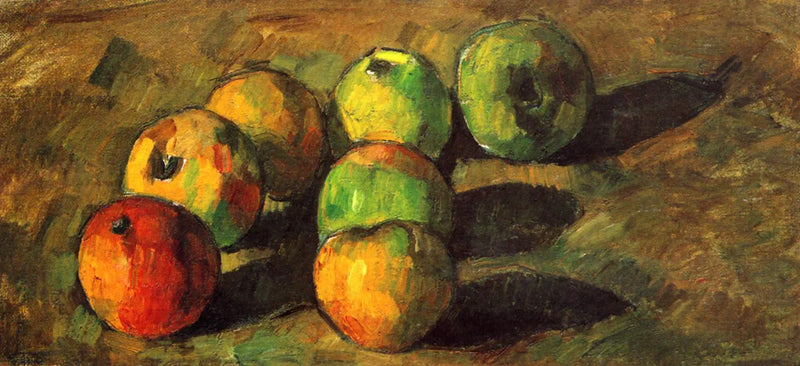 Siedem jabłek - Paul Cézanne