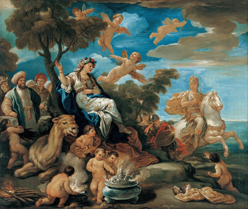 Seria Czterech Stron Świata. Azja - Luca Giordano