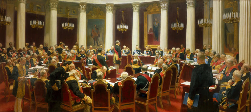 Sesja protokolarna Rady Stanu - Ilya Repin