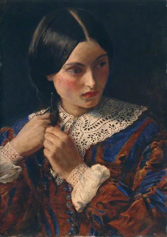 Tylko pojedyncze pasmo włosów - John Everett Millais