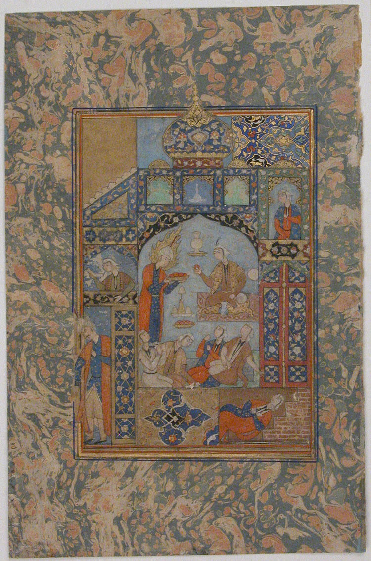 Joseph devant les femmes du Caire - Atelier persan anonyme