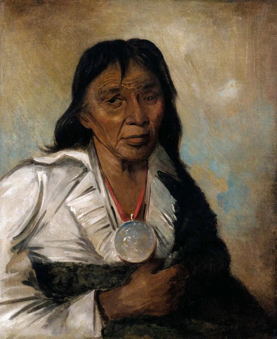Shin-gós-se-moon, Wielka Żagiel, szef - George Catlin