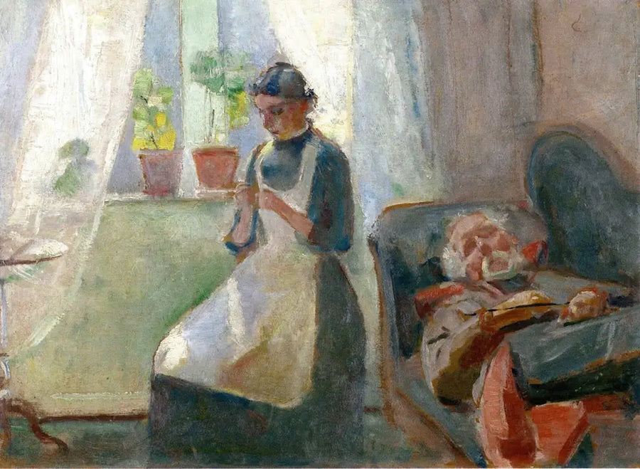 Siesta popołudniowa - Edvard Munch