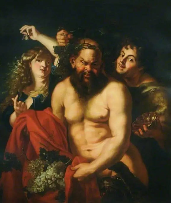 Silena pijana w towarzystwie Bachantek - Peter Paul Rubens