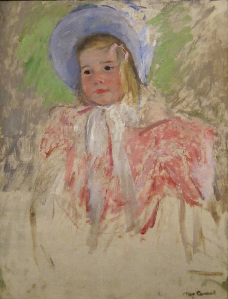 Simone w niebieskiej czapce (nr 1) - Mary Cassatt