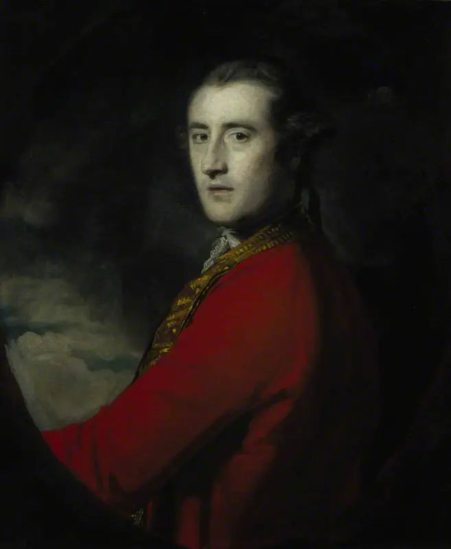 Sir David Lindsay, 4. baron d'Evelick (około 1732 - 1797) - Joshua Reynolds