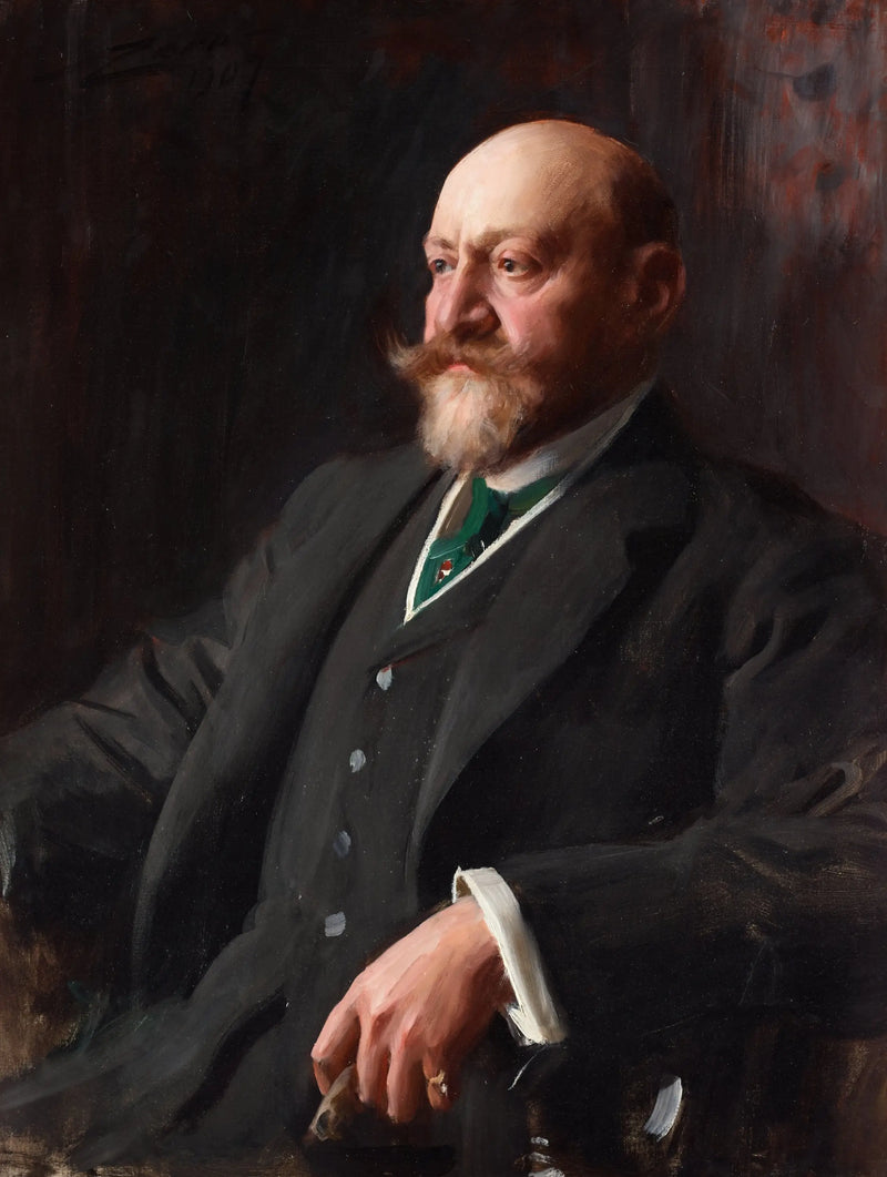 Sir Ernest Cassel - Anders Zorn