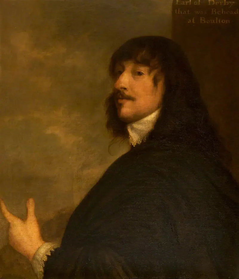Sir James Stanley (1607–1651), 7. hrabia z Derby - Antoine van Dyck
