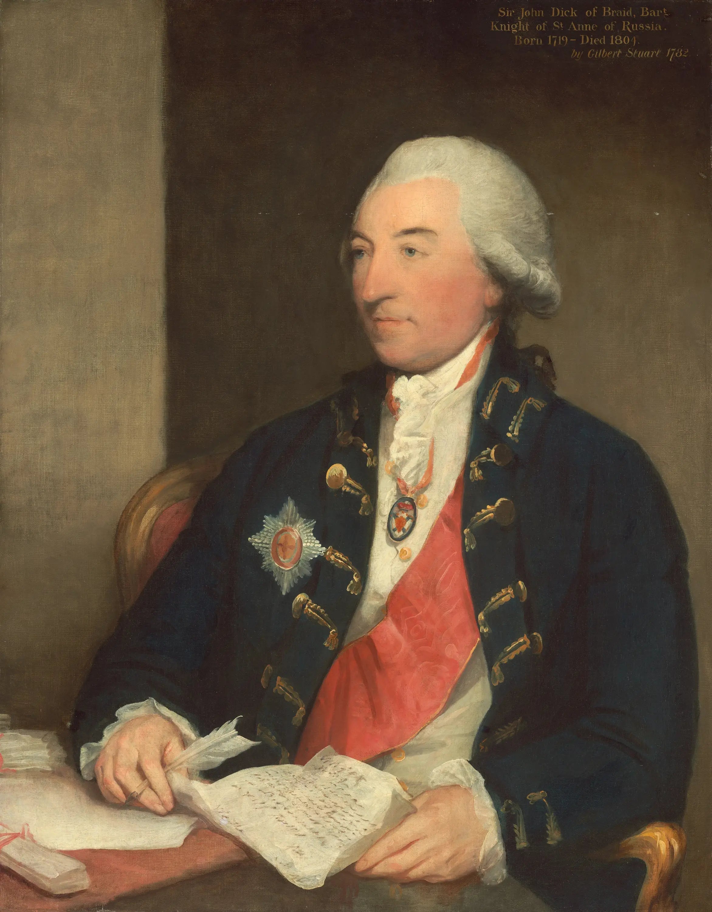 Sir John Dick - Gilbert Stuart - Alpha Reproduction