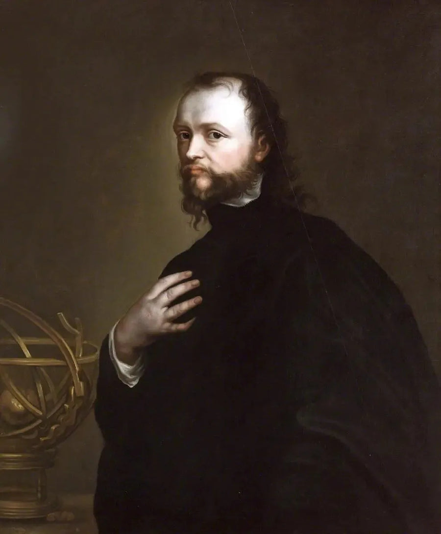 Sir Kenelm Digby (1603–1665), filozof przyrodnik i dworzanin, były uczeń Gloucester Hall - Antoine van Dyck