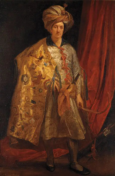 Sir Robert Shirley (1581-1628) - Antoine van Dyck