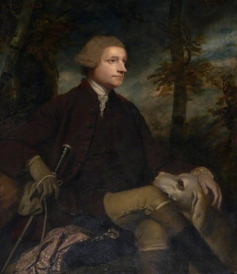 Sir Thomas Dyke Acland, 3. / 7. baronet Acland de Columb-John MP (1722-1785) - Joshua Reynolds