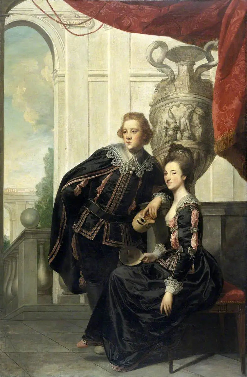 Sir Watkin Williams-Wynn (1749–1789) i Lady Henrietta Williams-Wynn (1748–1769) - Joshua Reynolds